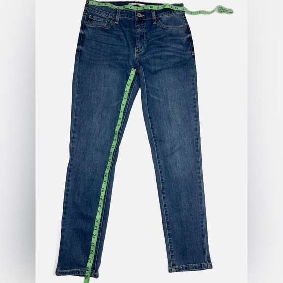 Kancan Estilo Mid Rise Skinny Blue Jeans Women size 9 - Picture 5 of 7